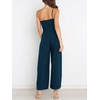 image:imageANRABESS Women Summer Dressy Jumpsuits One Shoulder Sleeveless Casual Wide Leg Pants Romper Jumper 2026 Trendy OutfitsNavy Blue