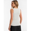 image:imageANRABESS Sleeveless Sweater Tops for Women 2026 Summer Dressy Tank Top Business Casual Outfits Work Shirts Fashion ClothingCream White