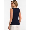 image:imageANRABESS Sleeveless Sweater Tops for Women 2026 Summer Dressy Tank Top Business Casual Outfits Work Shirts Fashion ClothingNavy Blue