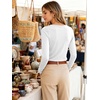 image:imageANRABESS Womens Boat Neck Tops Long Sleeve Shirts  Soft Stretchy Comfort FabricStripedamp FloralDaily Work Going Out TravelDressy CasualFall Winter Outfits ClothesWhite