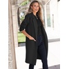 image:imageANRABESS Womens Cardigan Sweater 2026 Fall Outfits Knitted Lapel Long Coats CoatigansBlack