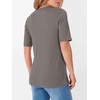 image:imageANRABESS Womens Half Sleeve Tops V Neck Shirts  Comfy Soft Basic Fit Tee Business Casual Work Daily Wear TShirts Summer Spring Trendy ClothesGray Taupe