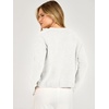 image:imageANRABESS Womens Oversized Crop Cardigan Chunky Knit Sweater  Button Down Open Front V Neck Long Sleeve Sweaters Cozy Soft Dropshoulder fit 2026 Fall Winter Work Vacation OutfitsWhite
