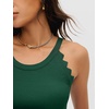 image:imageANRABESS Womens Summer Tank Tops Sleeveless Ribbed Camisole  Spaghetti Strap Cami Sweater Soft Lightweight Slim Knit Casual Beach Vacation Travel Office Clothes Spring Fall LayeringDeep Green
