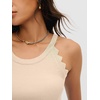 image:imageANRABESS Womens Summer Tank Tops Sleeveless Ribbed Camisole  Spaghetti Strap Cami Sweater Soft Lightweight Slim Knit Casual Beach Vacation Travel Office Clothes Spring Fall LayeringApricot