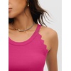 image:imageANRABESS Womens Summer Tank Tops Sleeveless Ribbed Camisole  Spaghetti Strap Cami Sweater Soft Lightweight Slim Knit Casual Beach Vacation Travel Office Clothes Spring Fall LayeringHot Pink