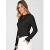 image:imageANRABESS Cropped Cable Knit Sweaters for Women  Crewneck Long Sleeve Fitted Pullover Tops Basic Soft Cozy Warm Fall Winter Layer Casual Going Out Business amp Daily WearBlack