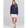 image:imageANRABESS Hoodies for Women Oversized Fleece Sweatshirts  Long Sleeve Comfort Pullover Baggy Relaxed 2026 Fall Outfits Winter Layering Y2K Fashion Clothes Travel amp Everyday WearNavy Blue