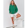 image:imageANRABESS Hoodies for Women Oversized Fleece Sweatshirts  Long Sleeve Comfort Pullover Baggy Relaxed 2026 Fall Outfits Winter Layering Y2K Fashion Clothes Travel amp Everyday WearMedium Green