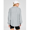 image:imageANRABESS Sweatshirts for Womens Loose Fit Quarter Zip Pullover  Soft Cozy Long Sleeve Tops School Work Rreppy Giong Out Clothes Casual Cute Relaxed Loungewear Fall Winter Fashion OutfitsLight Grey