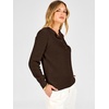 image:imageANRABESS Womens Henley Sweaters Long Sleeve Knit Shirts  Business Casual Button Pullover Sweater Tops Cozy Soft Lightweight 2026 Trendy Work amp Daily Outfits Fall Winter ClothingCoffee