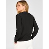 image:imageANRABESS Womens Henley Sweaters Long Sleeve Knit Shirts  Business Casual Button Pullover Sweater Tops Cozy Soft Lightweight 2026 Trendy Work amp Daily Outfits Fall Winter ClothingBlack