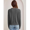 image:imageANRABESS Womens Oversized Long Sleeve Crewneck Cropped Sweater  Wool Blend Soft Warm Fuzzy Chunky Pullover Basic Casual Comfy Knit Tops Fall Winter Outfits ClothesGrey