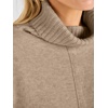 image:imageANRABESS Womens Oversized Turtleneck Tunic Sweater  Chunky Soft Batwing Pullover Side Hem Split Knit Tops Dressy Casual Work Office Clothes for Fall Winter TransitionTan