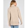 image:imageANRABESS Womens Oversized Turtleneck Tunic Sweater  Chunky Soft Batwing Pullover Side Hem Split Knit Tops Dressy Casual Work Office Clothes for Fall Winter TransitionAlmond