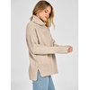 image:imageANRABESS Womens Oversized Turtleneck Tunic Sweater  Chunky Soft Batwing Pullover Side Hem Split Knit Tops Dressy Casual Work Office Clothes for Fall Winter TransitionAlmond