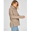 image:imageANRABESS Womens Oversized Turtleneck Tunic Sweater  Chunky Soft Batwing Pullover Side Hem Split Knit Tops Dressy Casual Work Office Clothes for Fall Winter TransitionTan