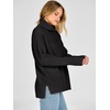 image:imageANRABESS Womens Oversized Turtleneck Tunic Sweater  Chunky Soft Batwing Pullover Side Hem Split Knit Tops Dressy Casual Work Office Clothes for Fall Winter TransitionBlack