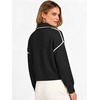 image:imageANRABESS Womens Quarter Zip Collared Cropped Pullover Sweaters  Long Sleeve V Neck Soft Ribbed Knit Shirts Loose Fit Business Casual Tops Fall Winter OutfitsBlack
