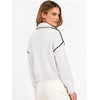 image:imageANRABESS Womens Quarter Zip Collared Cropped Pullover Sweaters  Long Sleeve V Neck Soft Ribbed Knit Shirts Loose Fit Business Casual Tops Fall Winter OutfitsWhite