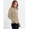 image:imageANRABESS Womens Turtleneck Wool Blend Lightweight Sweaters  Soft Knit Long Sleeve Pullover Tops Basic Versatile Business Casual Office Work Outfits Cozy Daily Wear Fall WinterAlmond