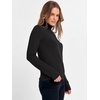 image:imageANRABESS Womens Turtleneck Wool Blend Lightweight Sweaters  Soft Knit Long Sleeve Pullover Tops Basic Versatile Business Casual Office Work Outfits Cozy Daily Wear Fall WinterBlack
