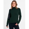 image:imageANRABESS Womens Turtleneck Wool Blend Lightweight Sweaters  Soft Knit Long Sleeve Pullover Tops Basic Versatile Business Casual Office Work Outfits Cozy Daily Wear Fall WinterDark Green