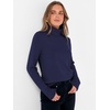 image:imageANRABESS Womens Turtleneck Wool Blend Lightweight Sweaters  Soft Knit Long Sleeve Pullover Tops Basic Versatile Business Casual Office Work Outfits Cozy Daily Wear Fall WinterNavy Blue