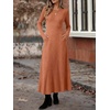 image:imageANRABESS Womens Long Sleeve Ribbed Knit Fall Casual Maxi Dress  Crewneck Swing Flowy A Line Bodycon Sweater DressesSoft Comfy Slim Fitted StretchyEveryday Date Nights WearWinter OutfitsCaramel