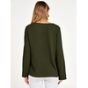 image:imageANRABESS Long Sleeve Shirts for Women V Neck Henley Tops  Lightweight Soft Fabric Regular Fit Business Casual Office Daily Blouses Dressy Elegant Style Spring Winter ClothesArmy Green