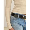image:imageANRABESS Womens Cowl Neck Long Sleeve Fall Shirts  Soft Ribbed Knit Slim Fitted Crop Tops with Side Ruched Business Casual Outfits Winter Light Cute SweatersBeige