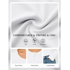 image:imageANRABESS Womens Long Sleeve Shirts Thermal Fleece Tops  Henley Neck Dressy Business Casual Work TShirts Fall Winter Soft Warm Base Layer Basic Tee Cute Going Out UndershirtsWhite