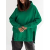 image:imageANRABESS Hoodies for Women Oversized Fall Fashion Outfits  Raglan Long Sleeve Pullover Sweatshirts Side Slit Tunic Cozy Soft Tops Casual Travel Going Out amp Workout Cute Y2K ClothesGreen