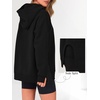 image:imageANRABESS Hoodies for Women Oversized Fall Fashion Outfits  Raglan Long Sleeve Pullover Sweatshirts Side Slit Tunic Cozy Soft Tops Casual Travel Going Out amp Workout Cute Y2K ClothesBlack