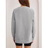 image:imageANRABESS Oversized Sweatshirt for Women Crewneck Fall Outfits  Long Sleeve Side Slit Pullover Tops Comfy Soft Fleece Loose Fit Sweatshirts with Pockets Casual Work Lounge Winter ClothesGrey