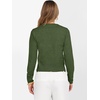 image:imageANRABESS Womens Long Sleeve Sweaters Cropped Crew Neck  Business Casual TopsLight Weight Comfy KnitPullover Short SweaterBasic ClassicFall Fashion Winter Layer ClothesArmy Green