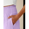 image:imageANRABESS Womens Maxi Skirts Elastic High Waist ALine Tiered Long Flowy Boho Skirts Summer Casual Beach amp Vacation WearLight Purple