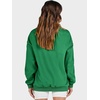image:imageANRABESS Womens Mock Neck Sweatshirt Oversized Pullover  Cozy Fall Fashion Long Sleeve Tops Casual Going Out Daily Wear Loose Fit Soft Fleece 2026 Winter Trendy OutfitsGreen