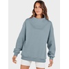 image:imageANRABESS Womens Mock Neck Sweatshirt Oversized Pullover  Cozy Fall Fashion Long Sleeve Tops Casual Going Out Daily Wear Loose Fit Soft Fleece 2026 Winter Trendy OutfitsDeep Blue