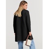 image:imageANRABESS Cardigan Sweater for Women 2026 Fall Outfits  Long Sleeve Open Front Mid LengthDressy Jacket CoatSoft Knit CoatiganBusiness Casual Work ClothesTravel Winter OutwearBlack