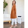 image:imageANRABESS Cardigan Sweater for Women 2026 Fall Outfits  Long Sleeve Open Front Mid LengthDressy Jacket CoatSoft Knit CoatiganBusiness Casual Work ClothesTravel Winter OutwearOrange Rust