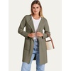 image:imageANRABESS Cardigan Sweater for Women 2026 Fall Outfits  Long Sleeve Open Front Mid LengthDressy Jacket CoatSoft Knit CoatiganBusiness Casual Work ClothesTravel Winter OutwearOlive Green