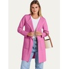 image:imageANRABESS Cardigan Sweater for Women 2026 Fall Outfits  Long Sleeve Open Front Mid LengthDressy Jacket CoatSoft Knit CoatiganBusiness Casual Work ClothesTravel Winter OutwearRose