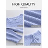 image:imageANRABESS Lounge Sets for Women Fuzzy Fleece Pajama Set  2 Piece Knit Sweater Fall Outfits Long Sleeve Top amp Wide Leg Pants Winter Cozy Matching Pjs Comfy 2026 Loungewear ClothesBlue