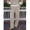 image:imageANRABESS Two Piece Sets for Women Striped Lounge Set  Oversized Mock Neck Sweatshirts amp Wide Leg Pants Airport Travel Outfit 2026 Fall Winter Fashion Cozy Matching SweatsuitsLight Brown White Stripe