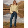 image:imageANRABESS Women Oversized Knit Sweaters 2026 Fall Fashion Outfits  Cozy Soft Fuzzy Knit Warm Chunky Long Sleeve Crew Neck PulloverWinter ClothingCasual Loose FitWork Travel AllDay WearBeige Yellow