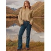 image:imageANRABESS Women Oversized Knit Sweaters 2026 Fall Fashion Outfits  Cozy Soft Fuzzy Knit Warm Chunky Long Sleeve Crew Neck PulloverWinter ClothingCasual Loose FitWork Travel AllDay WearYellow Brown