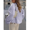 image:imageANRABESS Women Oversized Knit Sweaters 2026 Fall Fashion Outfits  Cozy Soft Fuzzy Knit Warm Chunky Long Sleeve Crew Neck PulloverWinter ClothingCasual Loose FitWork Travel AllDay WearBright Purple
