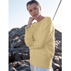 image:imageANRABESS Women Oversized Knit Sweaters 2026 Fall Fashion Outfits  Cozy Soft Fuzzy Knit Warm Chunky Long Sleeve Crew Neck PulloverWinter ClothingCasual Loose FitWork Travel AllDay WearBeige Yellow