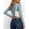 image:imageANRABESS Womens Long Sleeve Shirts Fall Henley Tops  Ribbed Knit Slim Fit Tee Soft Layer Work TShirts Business Casual 2026 Fall Outfits Travel Vacation Everyday Wear ClothesLight Blue